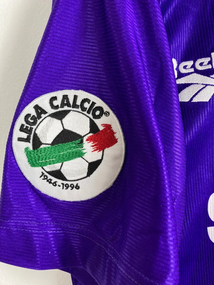 
                  
                    Original ACF Fiorentina *Matchworn* Home Jersey 1996-1997 #16 of Giulio Falcone - XL
                  
                