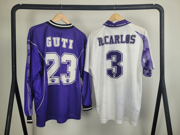 正規品・レア】KELME REAL MADRID パープルシャツ Lサイズ 正規品