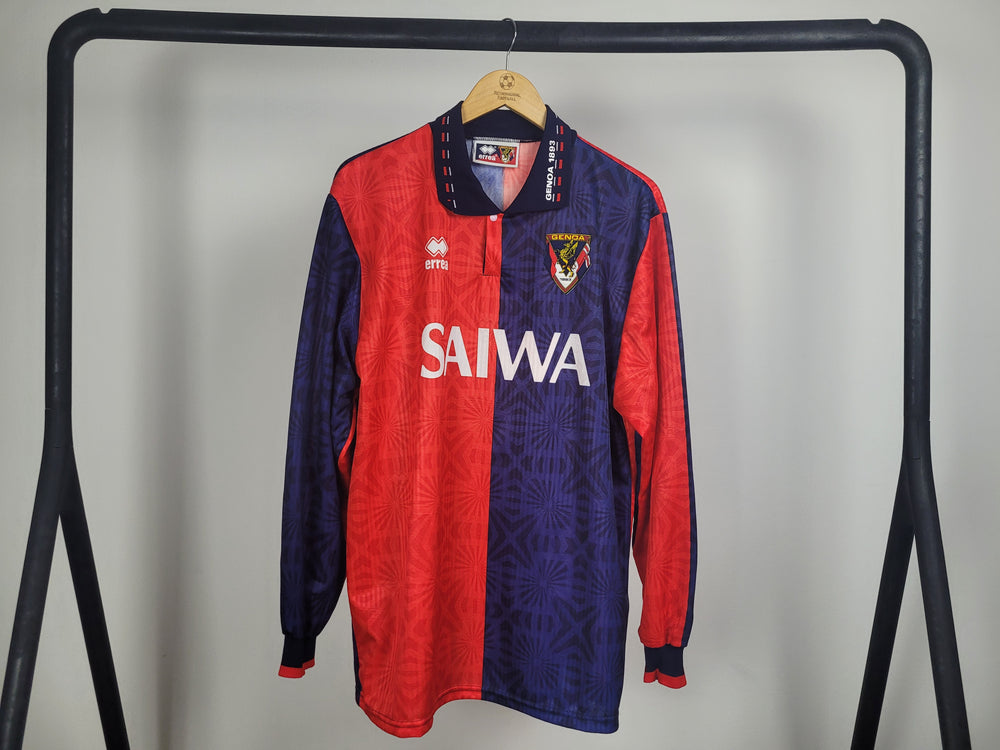 Genoa CFC 1993-1994 Longsleeve Home Jersey