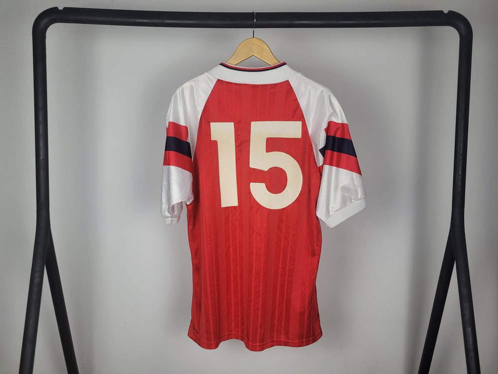 
                  
                    Arsenal FC 1992-1993 Home Jersey FA Cup  #15 of Steve Morrow
                  
                