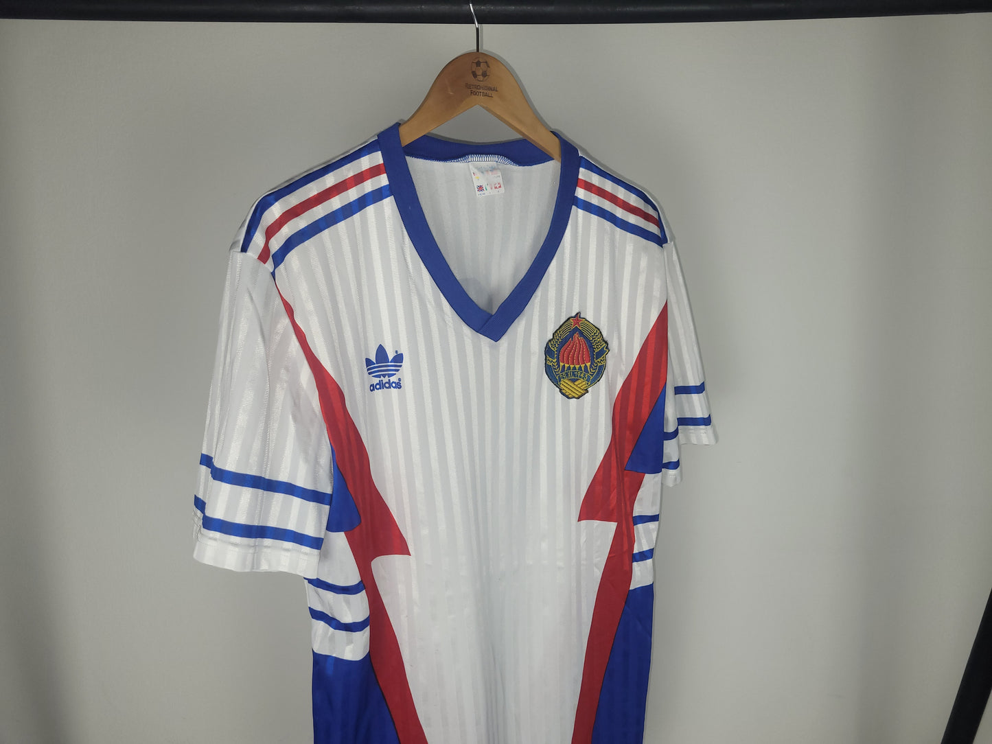 
                  
                    Yugoslavia 1990 Matchworn Jersey 𝘿𝙚𝙟𝙖𝙣 𝙎𝙖𝙫𝙞ć𝙚𝙫𝙞ć - Spain vs Yugoslavia Worldcup 1990
                  
                