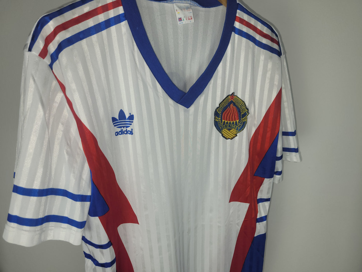 
                  
                    Yugoslavia 1990 Matchworn Jersey 𝘿𝙚𝙟𝙖𝙣 𝙎𝙖𝙫𝙞ć𝙚𝙫𝙞ć - Spain vs Yugoslavia Worldcup 1990
                  
                