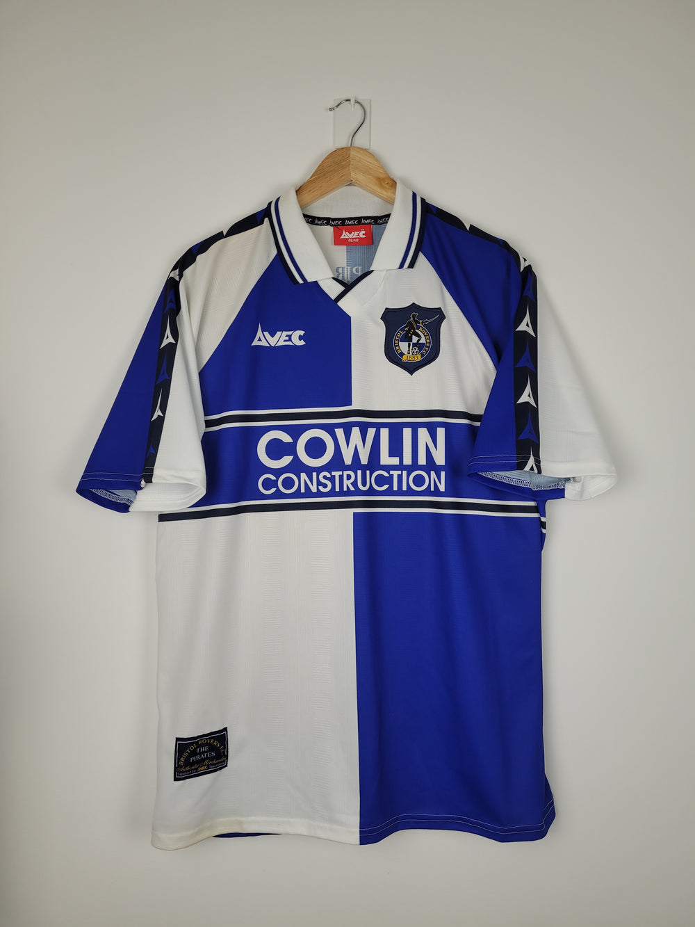 Original Bristol Rovers F.C. Home Jersey 1999-2001 - XL