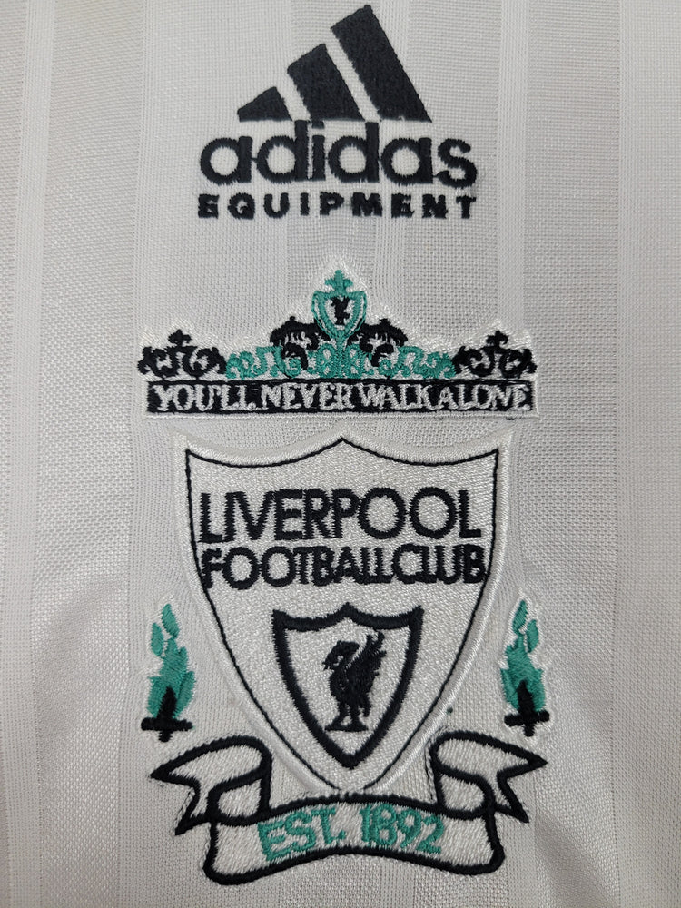 
                  
                    Original Liverpool F.C. *Match worn* Away Jersey 1993-1994 #26  - L
                  
                