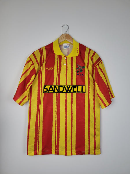 Original West Bromwich Albion Away Jersey 1992-1993 M