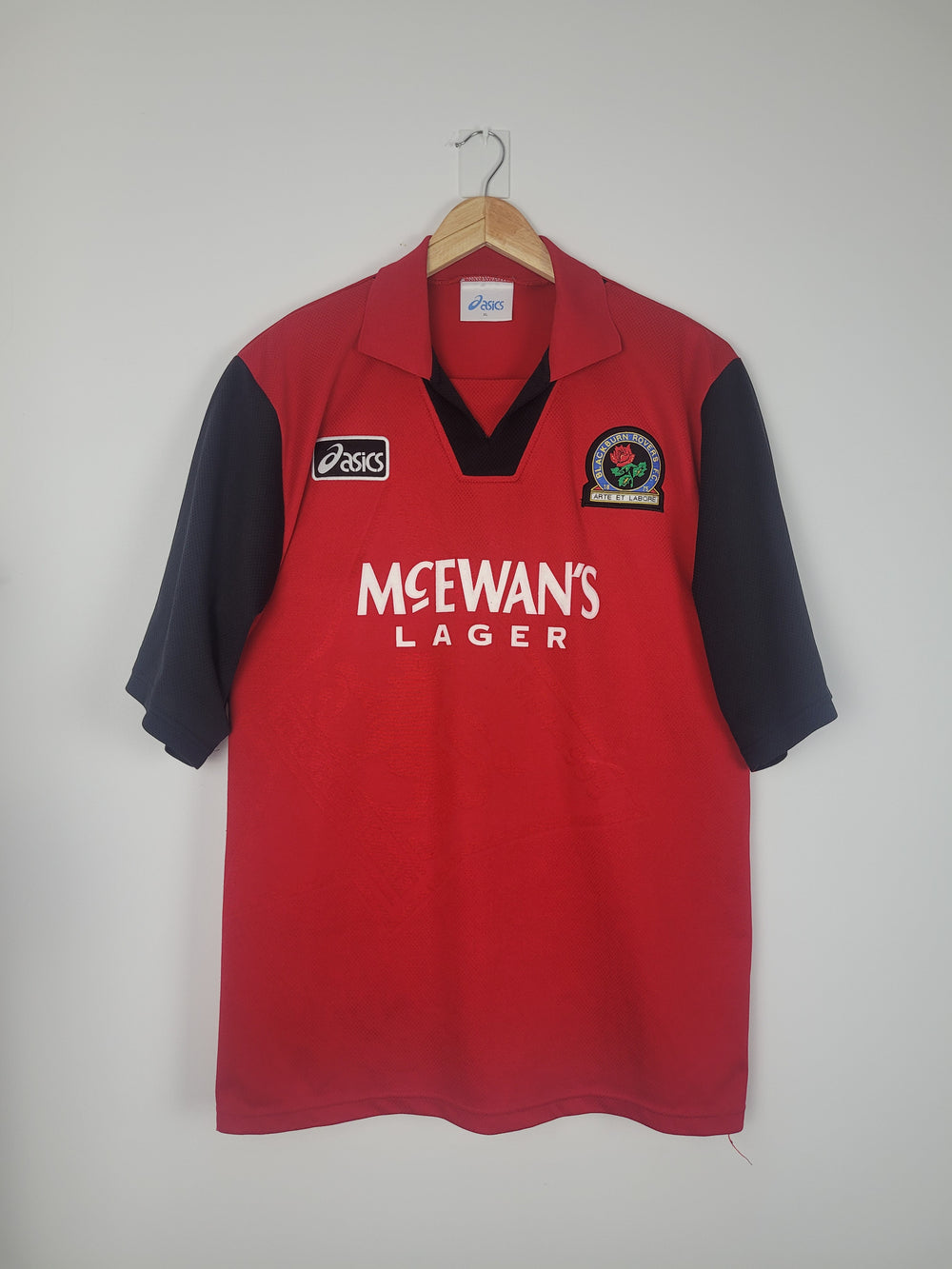 Original Blackburn Rovers F.C. Away Jersey 1995-1996 - XL