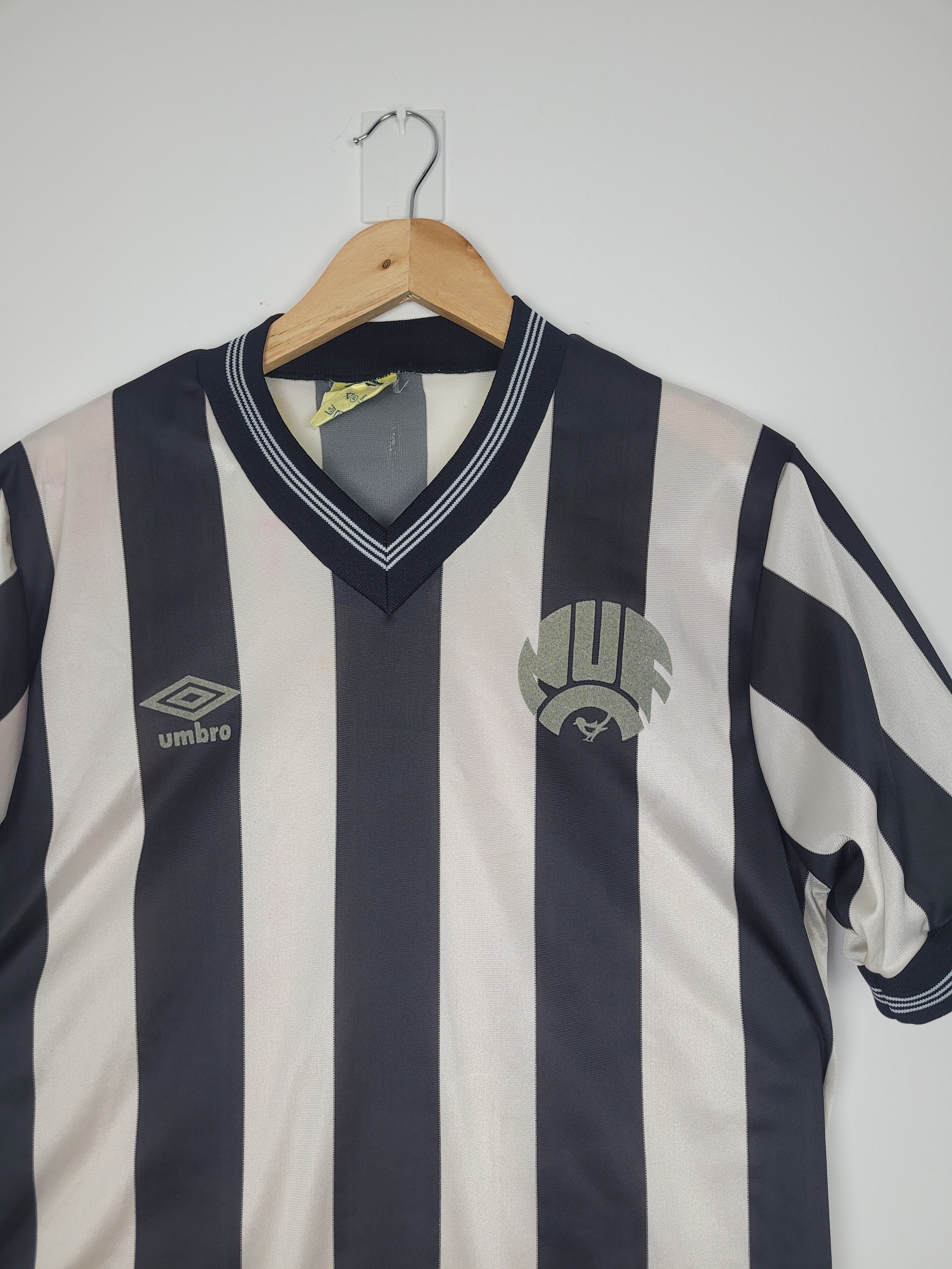 Original Newcastle United FC Home Jersey 1983-1987 - M