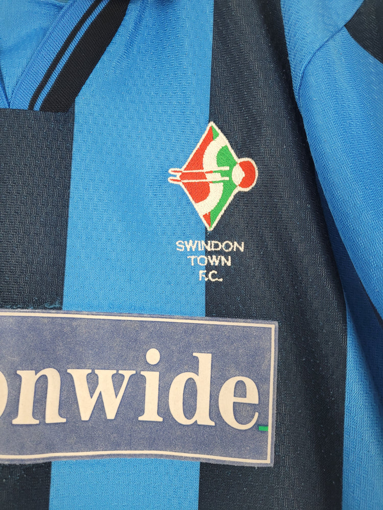 
                  
                    Original Swindon Town F.C. Away Jersey 1997-1998 - M
                  
                
