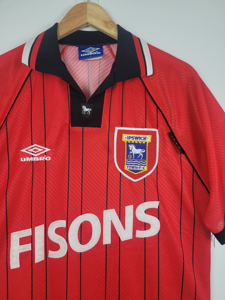 
                  
                    Original Ipswich Town FC Away Jersey 1993-1995 - L
                  
                
