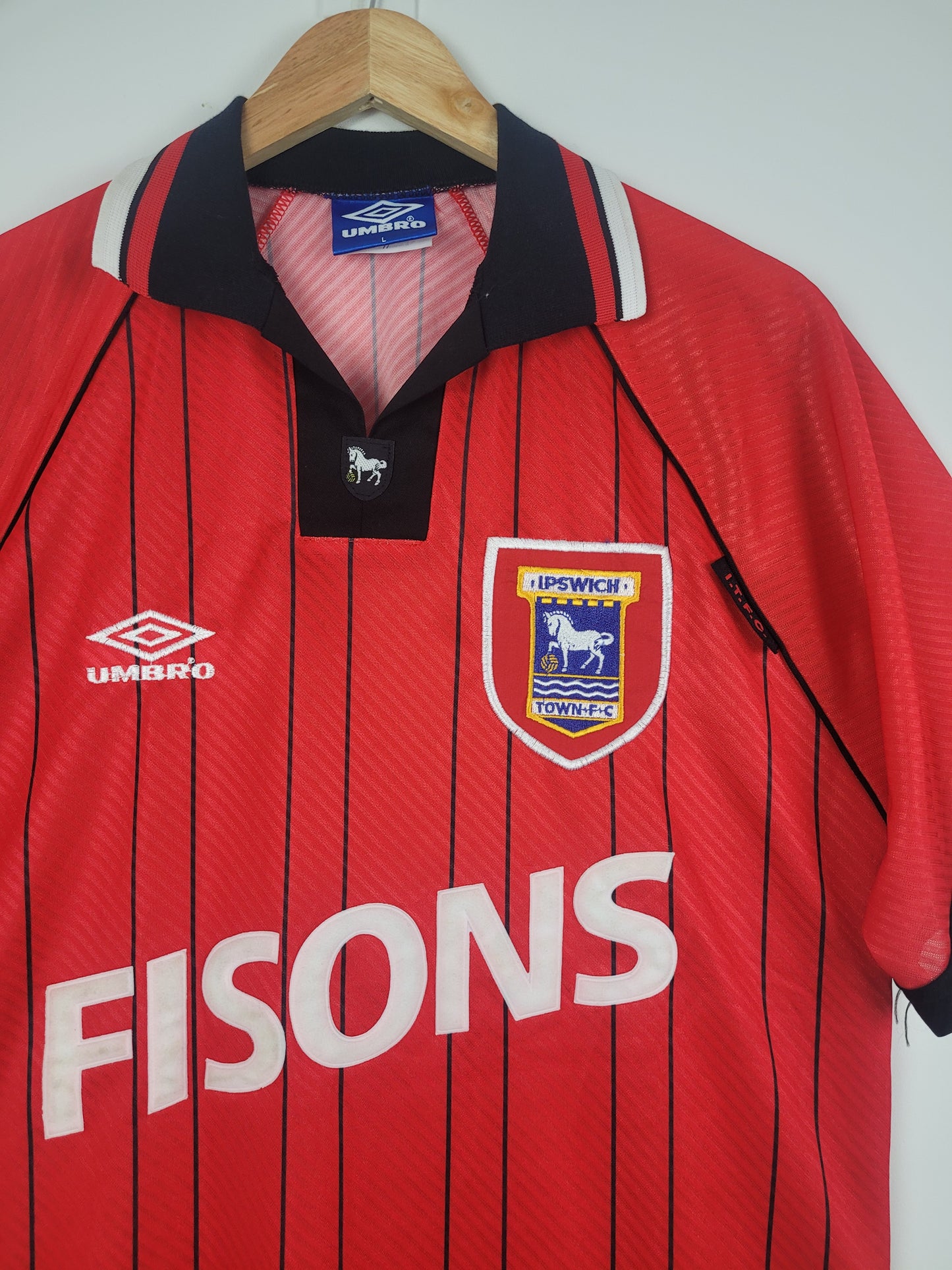 
                  
                    Original Ipswich Town FC Away Jersey 1993-1995 - L
                  
                