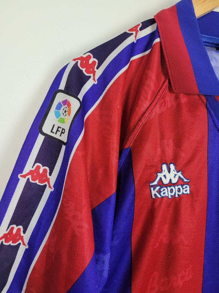 
                  
                    Original FC Barcelona *Player-spec* Home Jersey #10 of Giovanni 1996-1997 - XL
                  
                