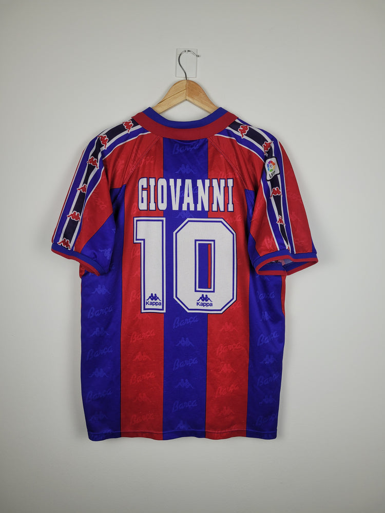 
                  
                    Original FC Barcelona *Player-spec* Home Jersey #10 of Giovanni 1996-1997 - XL
                  
                