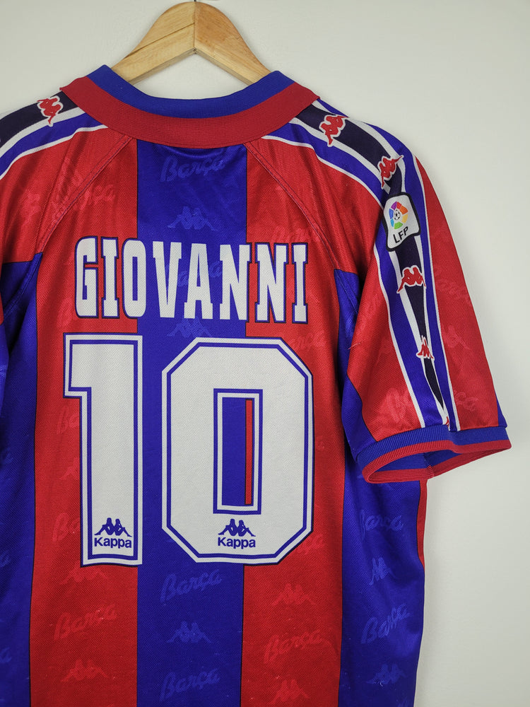 
                  
                    Original FC Barcelona *Player-spec* Home Jersey #10 of Giovanni 1996-1997 - XL
                  
                
