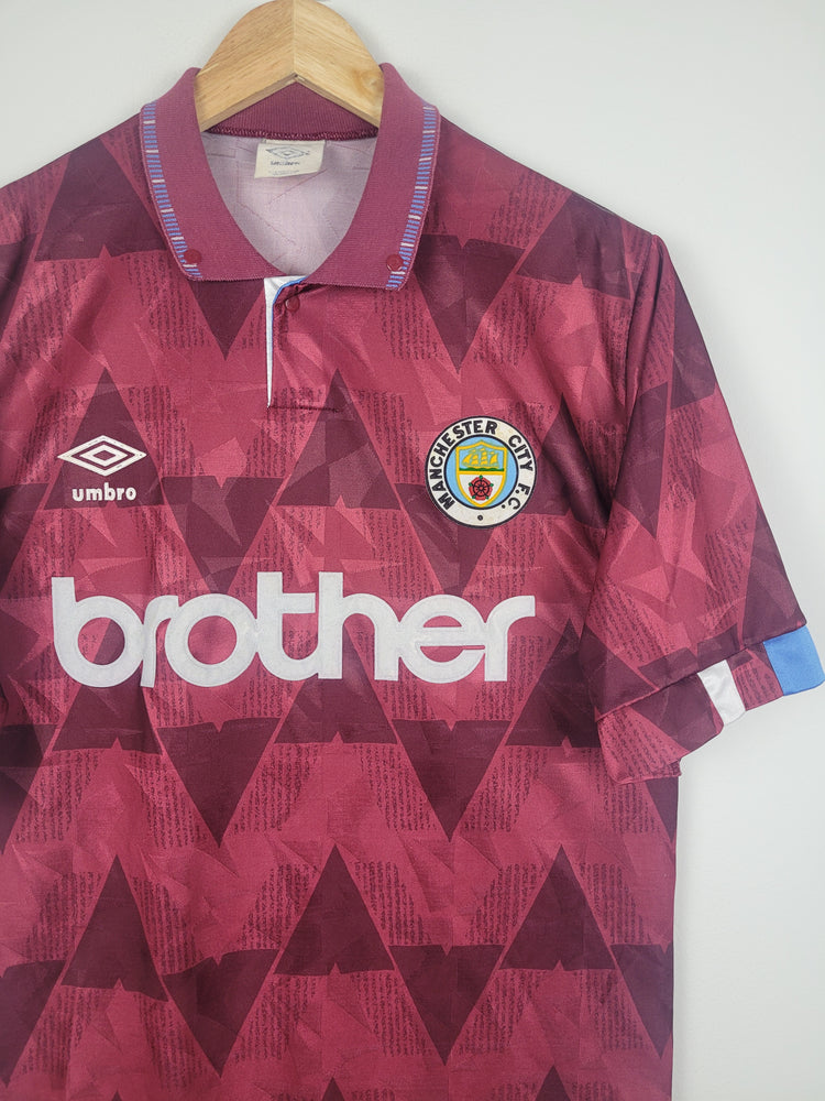 
                  
                    Original Manchester City Away Jersey 1990-1992 - L
                  
                